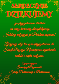 Podziękowania