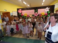 Uroczyste 100 lat dla rodziców z okazji Dnia Rodziny.