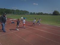 Uczeń klasy 1 w konkurencji sprintu.