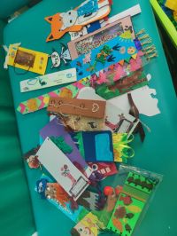 Zakładki przygotowane na konkurs.