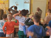 Uczniowie podczas lekcji online, zdj. 2