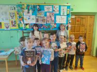Uczniowie klasy 1 nagrodzeni za czytelnictwo