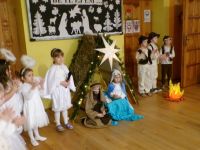 Jasełka w wykoniu dzieci z Oddziału Przedszkolnego.