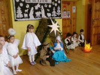 Jasełka w wykoniu dzieci z Oddziału Przedszkolnego.