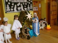 Jasełka w wykoniu dzieci z Oddziału Przedszkolnego.