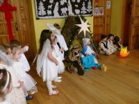 Jasełka w wykoniu dzieci z Oddziału Przedszkolnego.