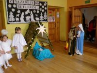 Jasełka w wykonaniu dzieci z Oddziału Przedszkolnego.