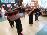 Jasełka w wykonaniu klas I-III.