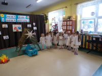 Jasełka w wykonaniu Oddziału Przedszkolnego.