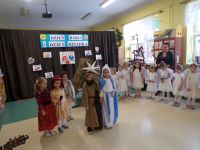 Jasełka w wykonaniu Oddziału Przedszkolnego.