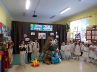 Jasełka w wykonaniu Oddziału Przedszkolnego.