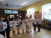 Występ uczniów klasy III.