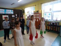 Występ uczniów klasy III.