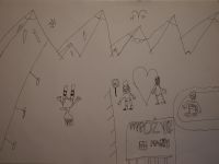 13. Szkic Rodzinny wyjazd w górach - Franek Kowalski