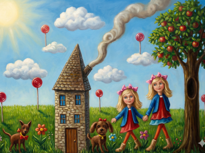 2. Zabawy na dworze - Antonina Walczyńska - 1 miejsce