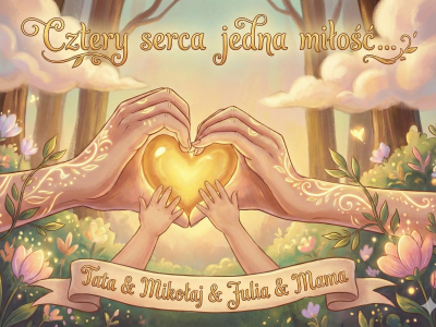 14. Cztery serca - jedna miłość - Pani Kasia Jakubiak - 2 miejsce