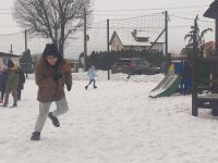 10. Świetlicowe harce na śniegu