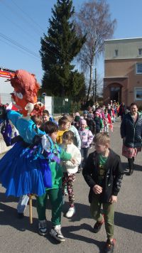 Marsz rusza spod szkoły