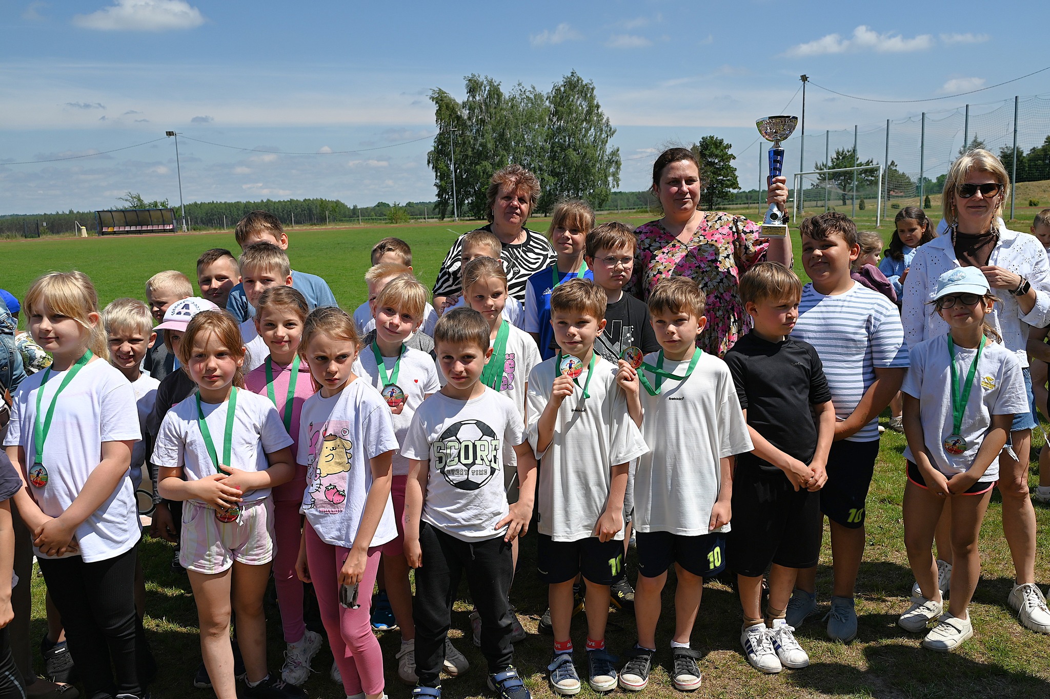 Worek medali z Małych Mistrzostw Gminy w Lekkoatletyce!